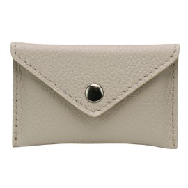 SH Leder Real Leather Small Handy Party Disco Wallet Travel Sports Holiday Compact Lifestyle Unisex 11 x 6.90 cm Doro B089, beige