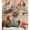 mokebo Neck Roll with Corduroy Cover 'Das Nook', Cosy Cushion