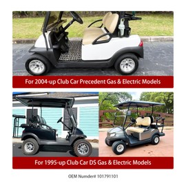 LOSTAR Golf Cart Brake Drum Hub Assembly for Club Car, Rear Brake Hub Compatible with 1995-up DS 2004-up Precedent Gas & Electric Replaces 101791101-2Pack