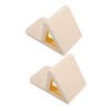 BIUDECO 2pcs Shower Seat Foot Rest for Shaving Legs Hotel