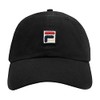 FILA Gorra Unisex Negro Cotton Twill Baseball Cap Ffht03341 (OSZ)