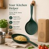 Large Scoop Colander Strainer for Cooking – Heat-Resistant Plastic Slotted