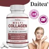 Daitea Multi-Collagen 120 capsules - Anti-aging, firming skin and reducing