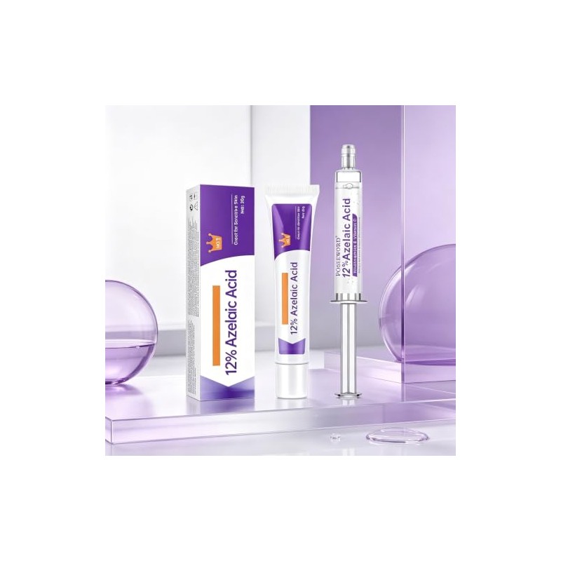 Piezas Suero Facial Ácido Azelaico Tono Piel Uniforme Crema Hidratante