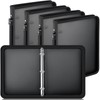 Teling 4 Pcs Zipper Binder with 3 Ring Zipper 2