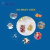 100 Clear Plastic Bags - Quality Resealable Grip Self Seal