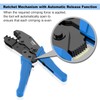 LEENUE Wire Crimping Tool, Ratchet Crimping Tool for Insulated Terminal