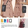 Narunii Handbag Shoulder Bag Purse Women Mini Phone PU Leather