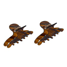 Beavorty 2pcs Elegant Acetate Hair Clip for Women Non- Hair Accessory for Parties and Daily Wear Stylish