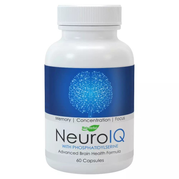 NeuroIQ Nootropic Brain Health Supplement For Memory, Concentration, and Focus