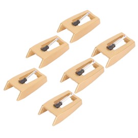 Record Player Needle 6pcs Professional Stylus Replacement for ION and More, Easy Installation, Fine Crafted, Superior Sound, Plastic Cover
