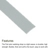 sourcing map Flat Nylon Webbing Strap 3/8 Inch 10 Yards