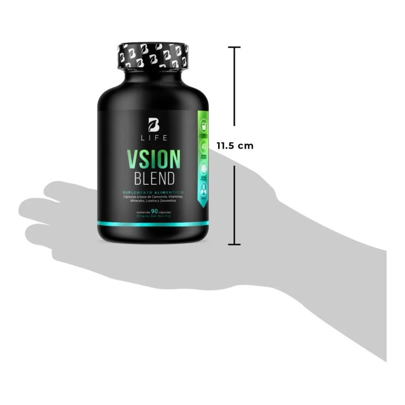 Suplemento Visión Cápsulas Luteina Zeaxantina Life Vsion Blend