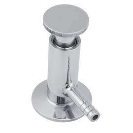 Sanitary Sample Valve, 2 Inch(50.5mm) Ferrule Sanitary Stainless Steel SUS304 Sampling Valve