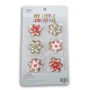 Gingerbread Snowflakes Mini Ornaments - 6 Count