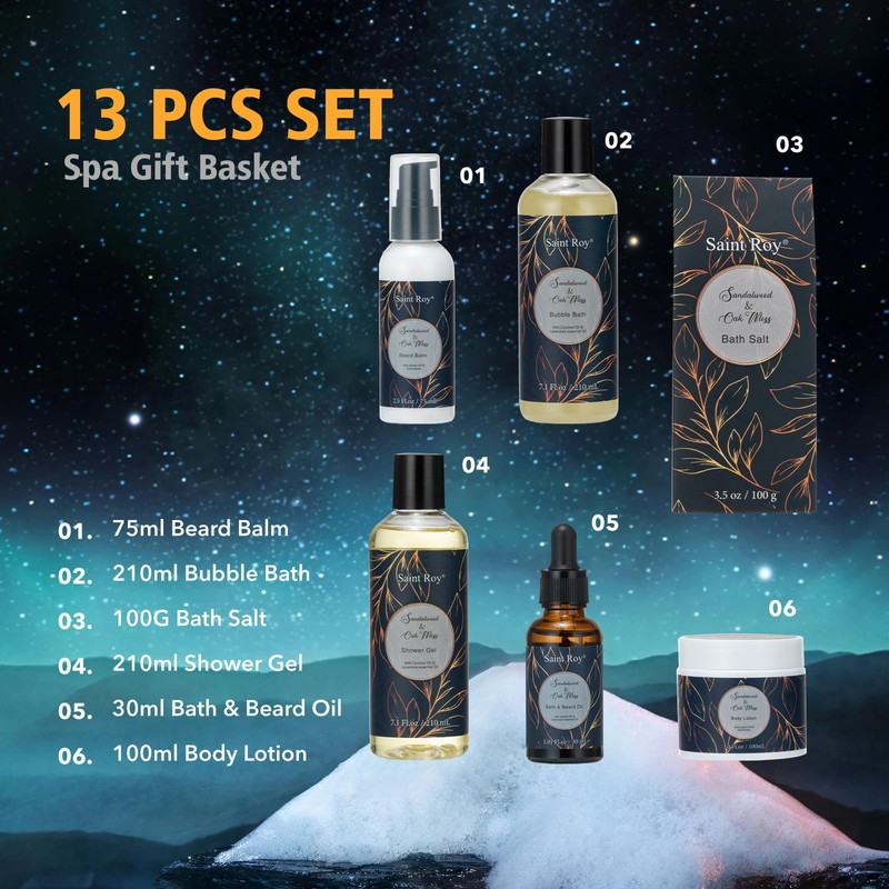 Fathers day gift baskets Birthday Day Gifts for Him Spa