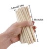 Wood Dowel Rods, 100 Pcs Polished Wooden Sticks Used for