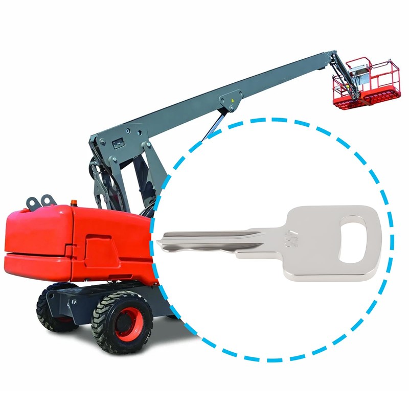 LT Easiyl 10pcs 455 Construction Machinery Key Compatible with Skyjack