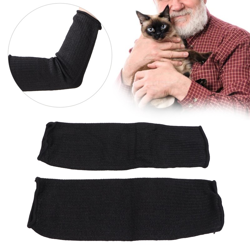 4pcs Cut Resistant Sleeves Protective Arm Bite Proof Guards Sleeves