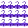 LOVIMAG Cruise Ship Essentials, 150Lbs Magnetic Hooks Heavy Duty, Purple