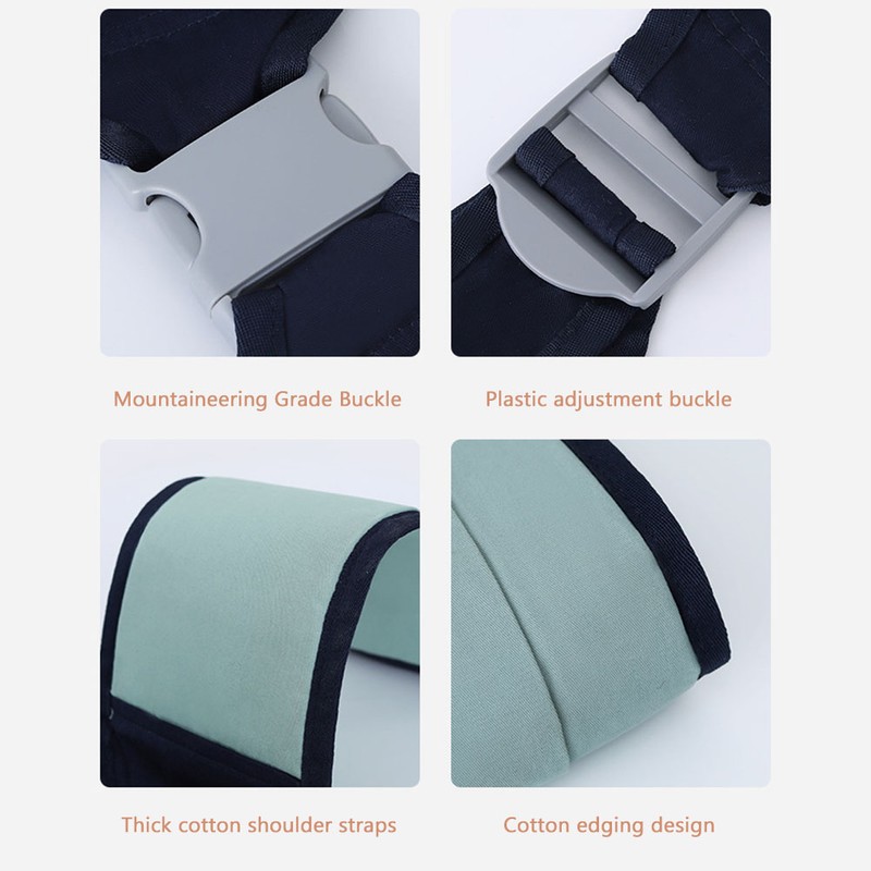 Baby Carrier Adjustable 3D Baby Carrier Wrap with Thick Shoulder