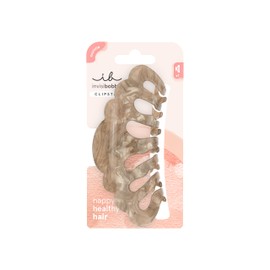 invisibobble - CLIPSTAR XL Pure Pearlfection - Grande pinza per capelli effetto marmo per acconciature eleganti – Look di tendenza, tenuta sicura e rispetto per i capelli