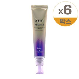 AHC Premier Ample Eye Cream for Face Line Tightening 40ml 1 box of 6 / AHC 프리미어 엠플아이크림 포 페이스 라인 타이트닝 40ml 1박스 6개
