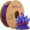 3DHoJor Transparent Multi Rainbow Color Gradient Change PLA 1.75mm 1KG