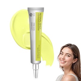 1PCS 15g Retinol Shot Tightening Serums, Crema reafirmante con retinol, sueros faciales, Retinol Firming Serum reduce la aparición de líneas de expresión y arrugas para Todo Tipo de Piel