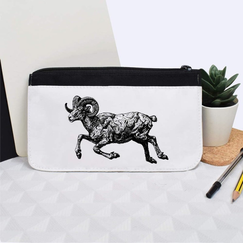 'Aries Ram Jumping' Pencil Case (PC00051862)