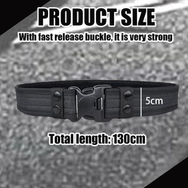 Elastic Belt Men's Adjustable Outdoor Stretch Belt Unisex Work Belt Nylon Men's Belt Adjustable Canvas Belt for Work and Travel No Metal Buckle