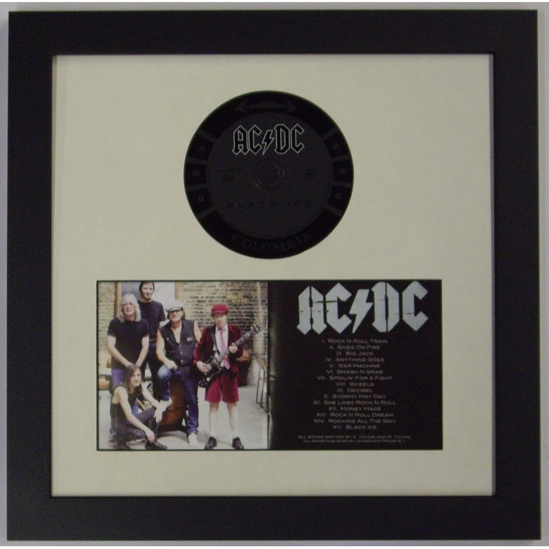 CD Frame for CD Disc and Double Booklet CD Booklet