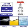 2" NPT Stainless Steel Gate Valve, Heavy Duty Female x