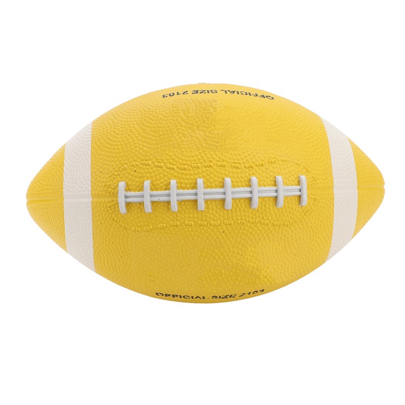 Rugby Ball Professional Size 3 Rubber Lightweight Portable High Elasticity