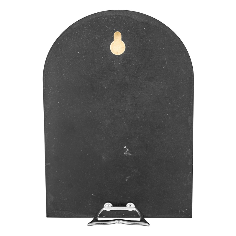 Devotional Wall Plaque with Gold Highlights (Our Lady of Grace)