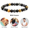 EUMENIDES Tigerauge Armband, Tigerauge und Obsidian Magnetarmband, QUALIT?T DER KLASSE