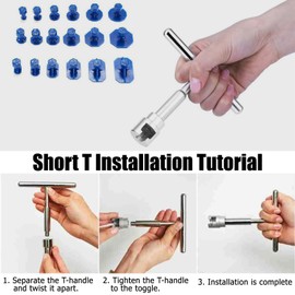 BAOSROY Dent Repair Kit Car, 22 Pieces Dent Removal Tool Set, Dent Repair Kit, Paintless Dent Removal Kit, Dent Repair Kit Car