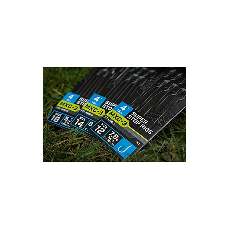 Matrix MXC-3 SUPER STOP RIGS 10CM/4INS (12)