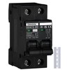 DIHOOL 60 Amp DC Circuit Breaker DIN Rail Mount Solar