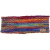 GURU SHOP Wool Knitted Headband from Nepal with Striped Pattern,
