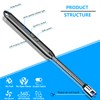 Electric Lighters, Plasma Arc Candle Lighter Rechargeable Lighter with LED