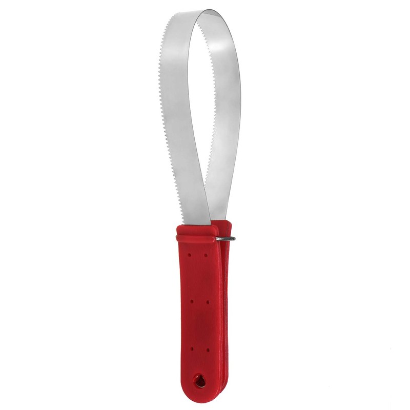 Lixada Equine Sweat Scraper Horse Shedding Grooming Tool Stainless Steel