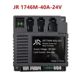 jiaruixin JR1746M-40A-24V Children's Electric Car Receiver Controller Control Box Baby Car Accessories Electric Car Replacement Parts