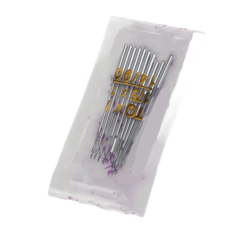 100pcs Embroidery Machine Needles Size 14 TQ 1 Steel Incisive