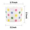 Webake Large Paper Baking Cup, 6oz Disposable Cupcake Muffin Cases,