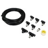 Turbo Vacuum Fitting Kit Turbocharged Wastegate Solenoid Connector Set for