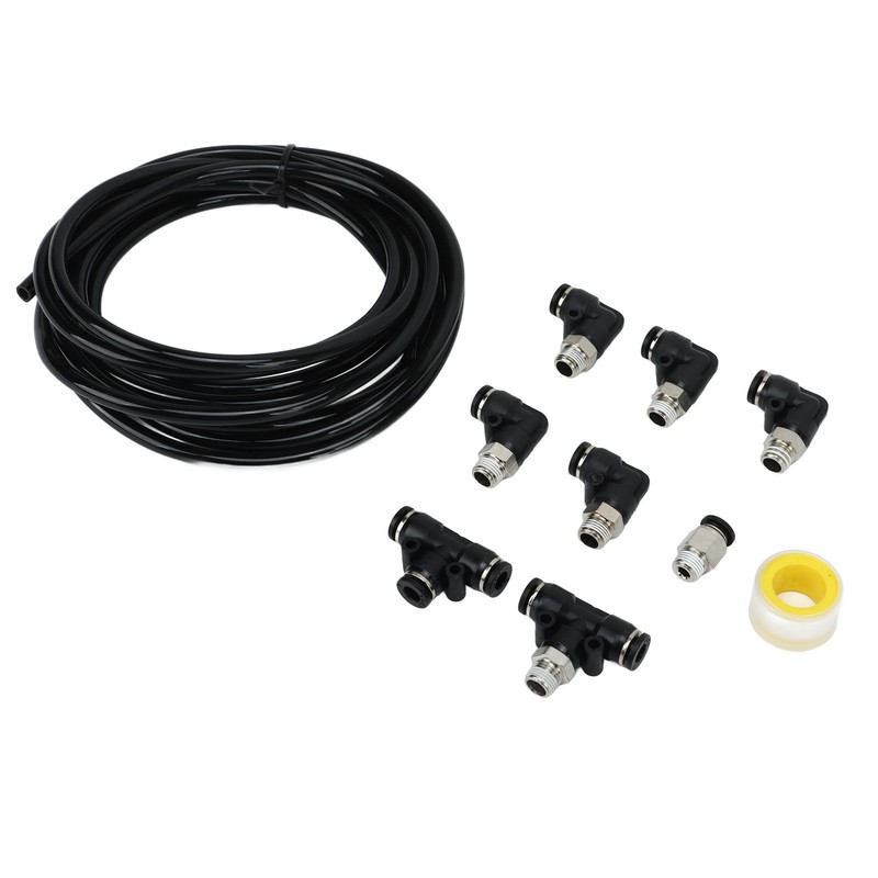 Turbo Vacuum Fitting Kit Turbocharged Wastegate Solenoid Connector Set for