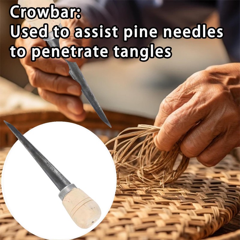 CCFREELIFE Basket Weaving Tools kit, 20 Pcs Basket Weaving Supplies