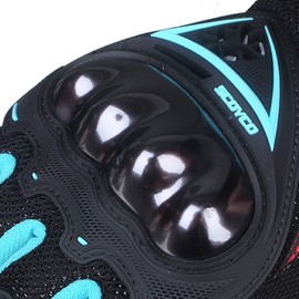 Scoyco Women Motorcycle Gloves Full Finger Motocross Racing Gloves Breathable Hard Knuckle Extreme Sports Guard for BMX ATV MTB Riding Cycling