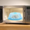 2 in 1,Silicone Covers for Food Storage & Microwave Place